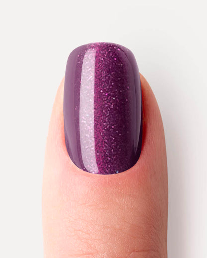 Cat eye Aubergine